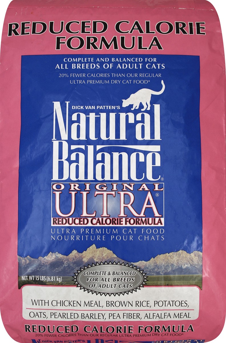 slide 1 of 8, Natural Balance Cat Food 15 lb, 15 lb