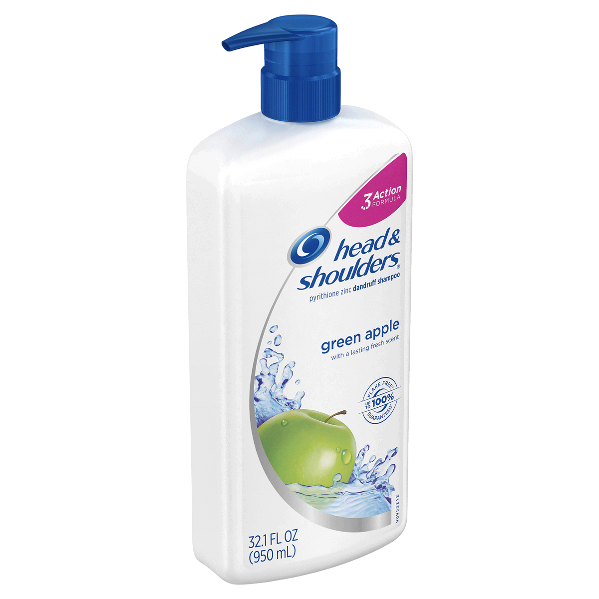 slide 12 of 14, Head & Shoulders Green Apple Anti-Dandruff Shampoo, 32.1oz, 32.10 fl oz