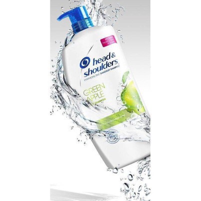 slide 6 of 14, Head & Shoulders Green Apple Anti-Dandruff Shampoo, 32.1oz, 32.10 fl oz