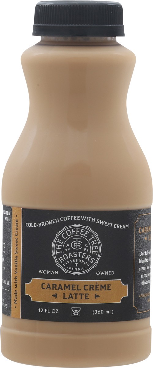 slide 5 of 9, The Coffee Tree Roasters Cold-Brewed Caramel Creme Latte Coffee - 12 fl oz, 12 fl oz