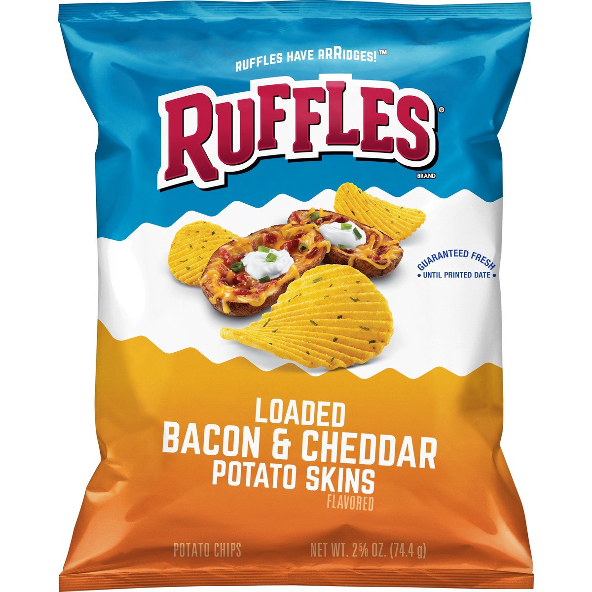 slide 3 of 7, Ruffles Potato Chips, 2.62 oz