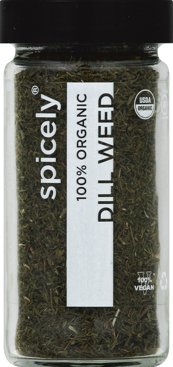 slide 2 of 2, Spicely Organic Spices Dill Weed 0.6 oz, 0.6 oz