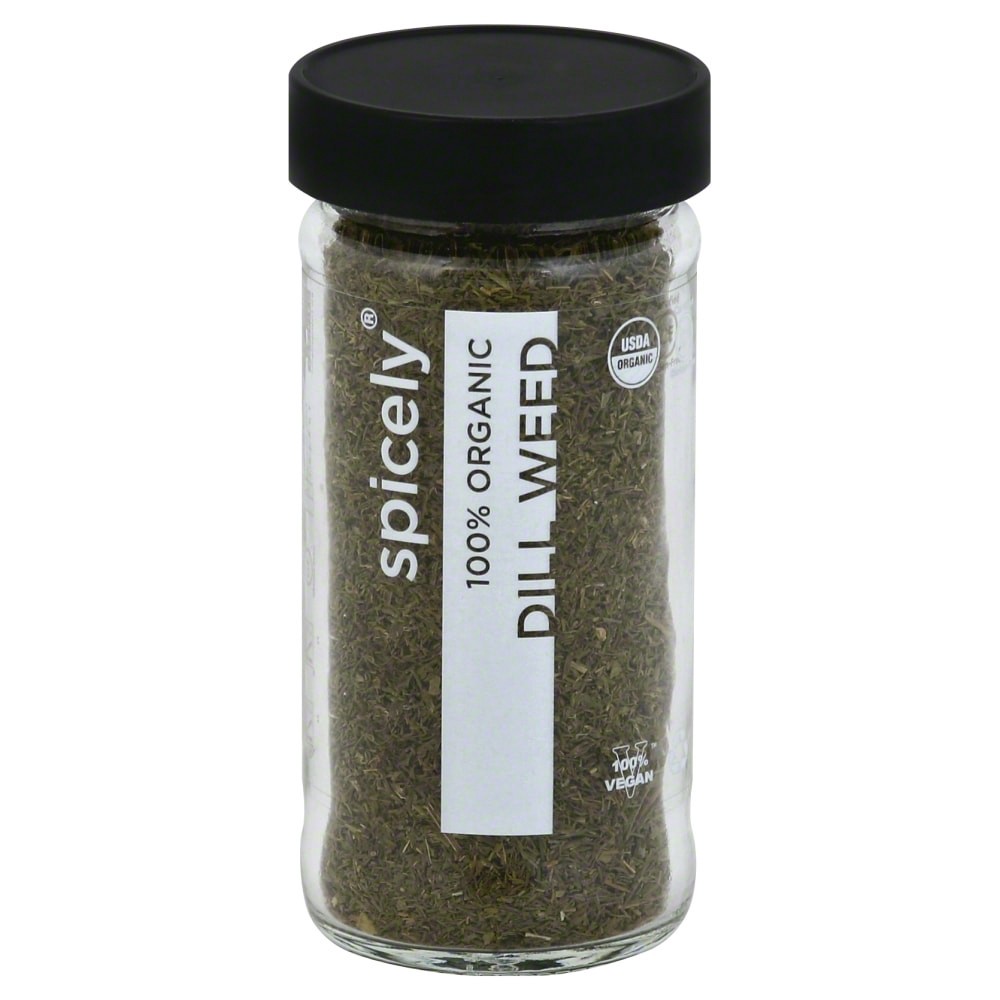 slide 1 of 2, Spicely Organic Spices Dill Weed 0.6 oz, 0.6 oz