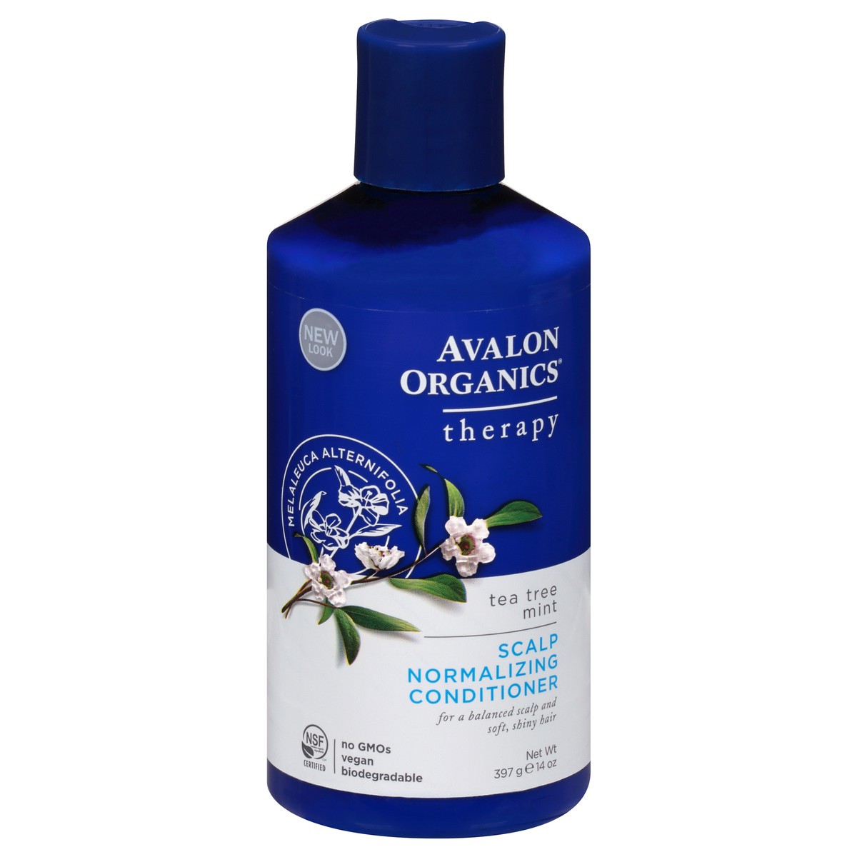slide 1 of 10, Avalon Organics Therapy Tea Tree Mint Scalp Normalizing Conditioner 14 oz. Bottle, 14 oz