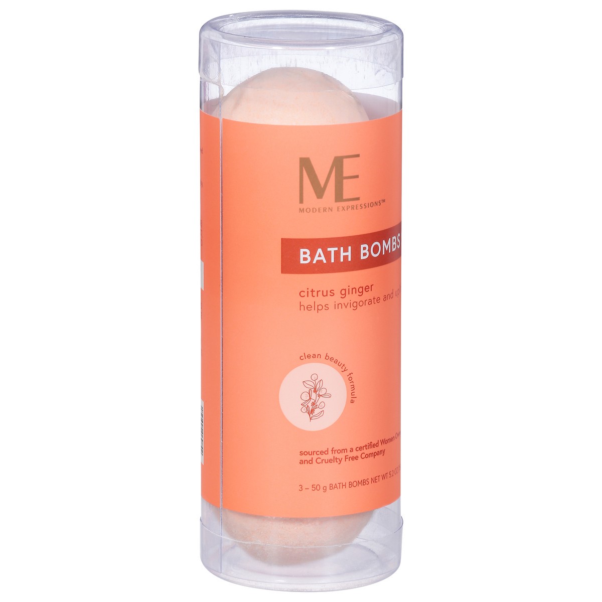 slide 10 of 10, Modern Expressions Citrus Ginger Bath Bombs 3 - 50 g Bath Bombs, 3 ct