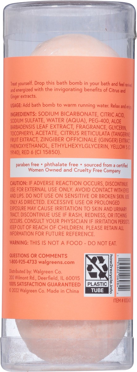 slide 6 of 10, Modern Expressions Citrus Ginger Bath Bombs 3 - 50 g Bath Bombs, 3 ct