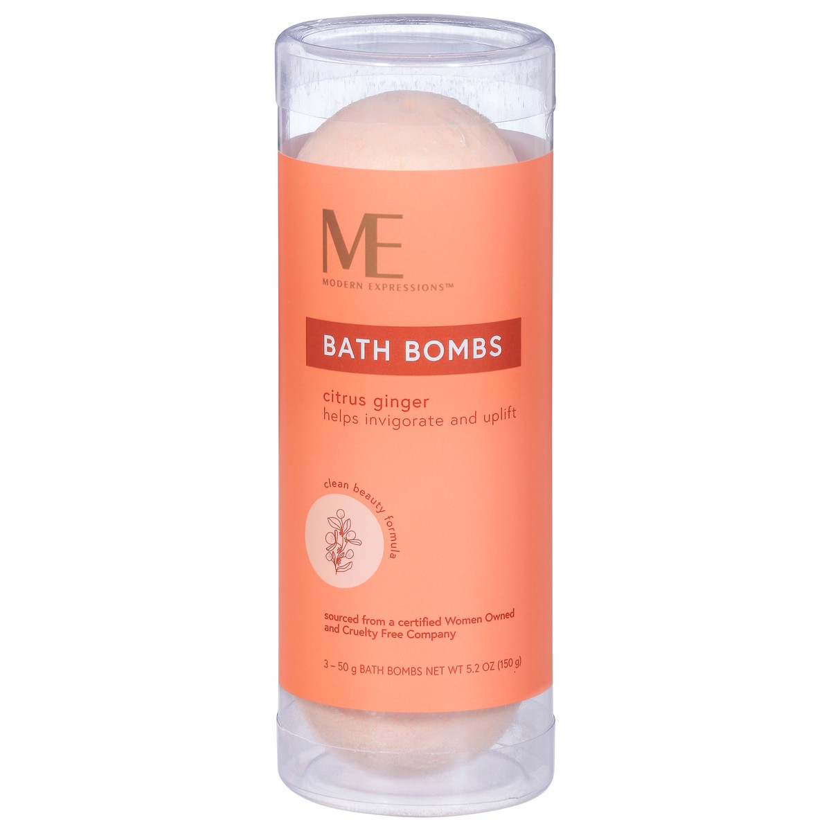 slide 1 of 10, Modern Expressions Citrus Ginger Bath Bombs 3 - 50 g Bath Bombs, 3 ct