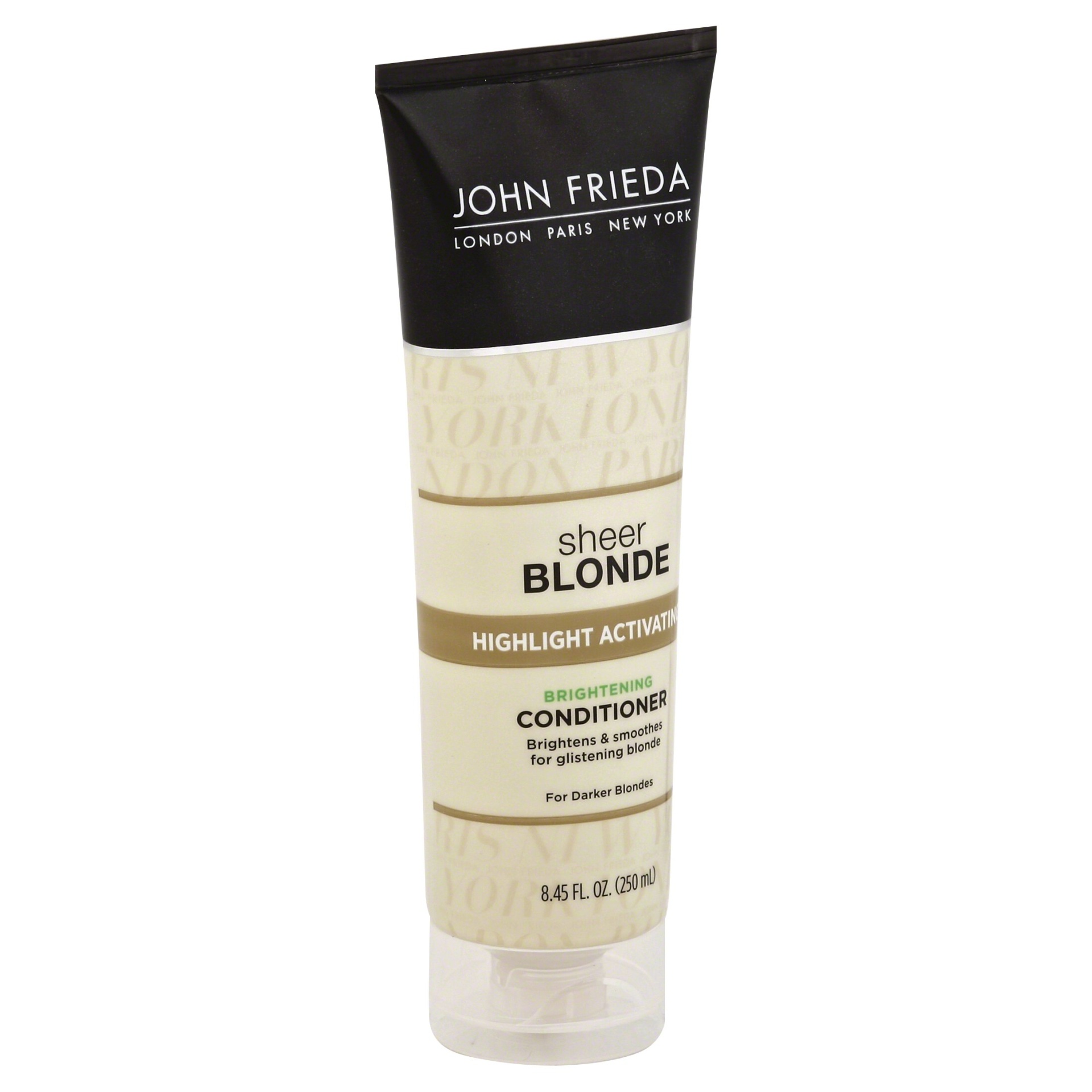 slide 1 of 1, John Frieda Sheer Blonde Dark Shade Conditioner, 8.45 fl oz