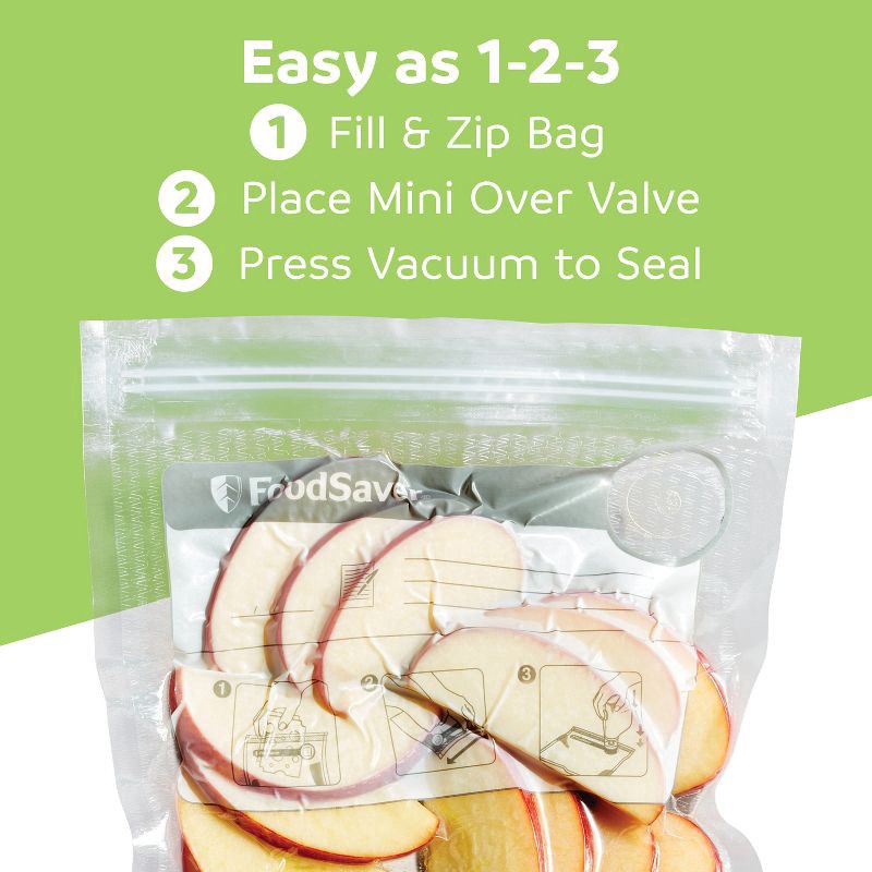 slide 3 of 6, FoodSaver Mini Vacuum Sealer 1 Each, 1 ct