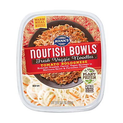 slide 1 of 1, Mann's Nourish Bowl Tomato Bolognese, 11.5 oz