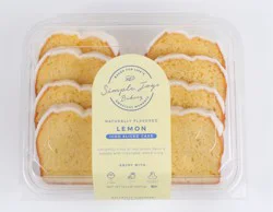 Simple Joys Bakery Iced Lemon Sliced Loaf Cake