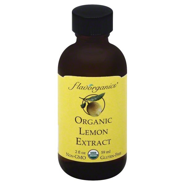 slide 1 of 1, Flavorganics Organic Lemon Extract, 2 oz