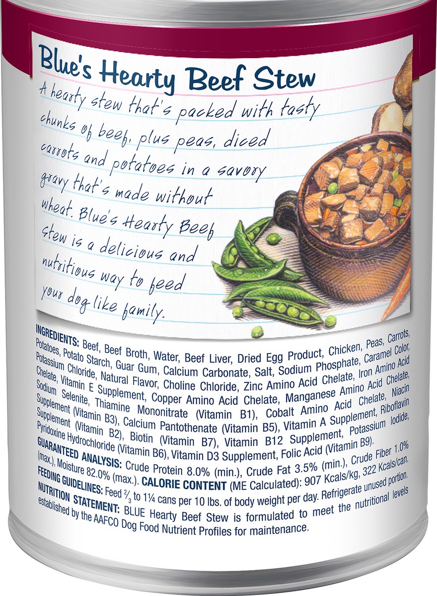slide 7 of 7, BLUE BLUE's Stew Dog Food, 12.5 oz