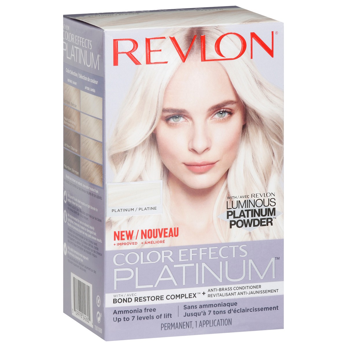 slide 2 of 9, Revlon Permanent Platinum Hair Color 1 ea, 1 ct