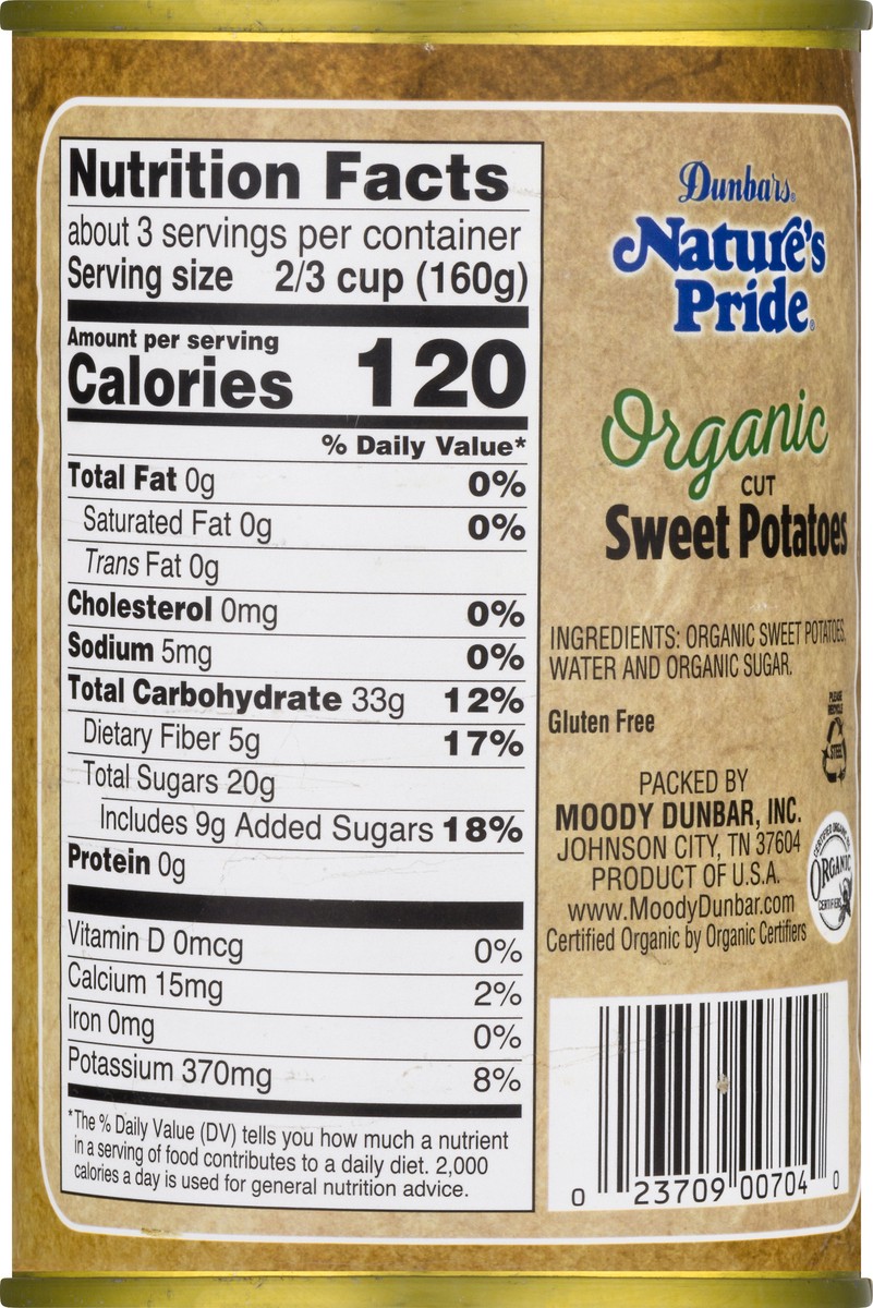 slide 9 of 13, Nature's Pride Organic Cut Sweet Potatoes 15 oz, 15 oz