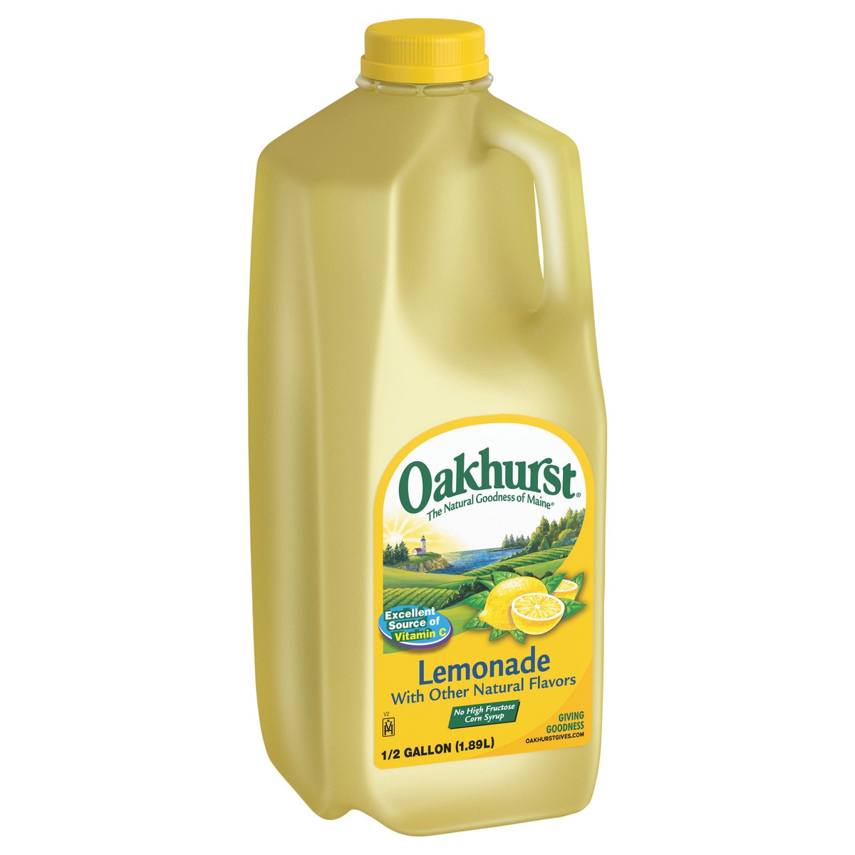 slide 4 of 4, Oakhurst Lemonade Half Gallon - 1/2 gal, 1/2 gal
