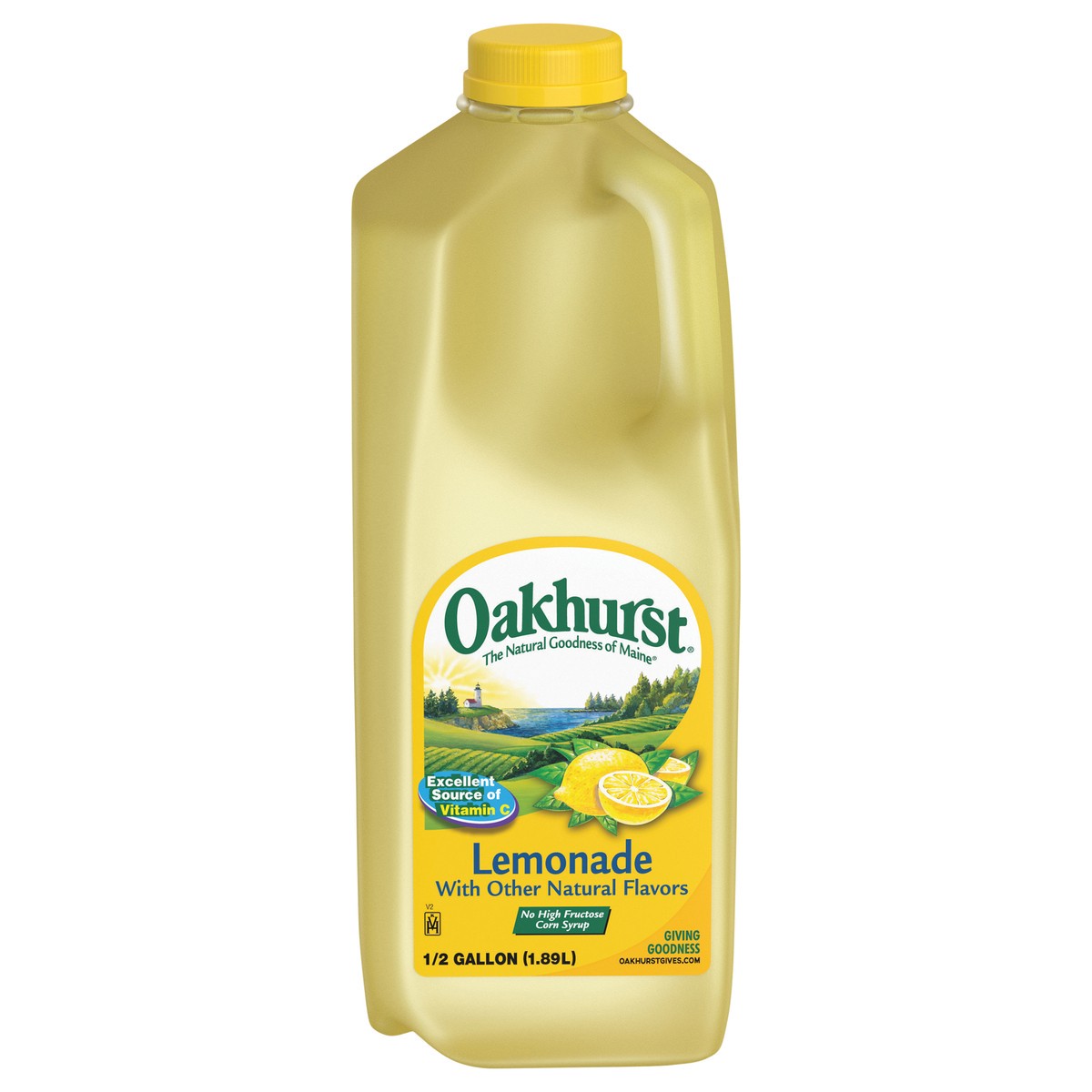 slide 1 of 4, Oakhurst Lemonade Half Gallon - 1/2 gal, 1/2 gal