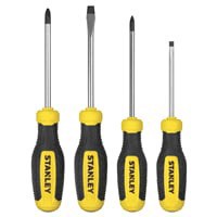 slide 4 of 5, Stanley Screwdriver Set, 4 ct