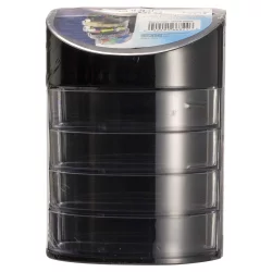 OfficeMate Supply Organizer - Black/Clear