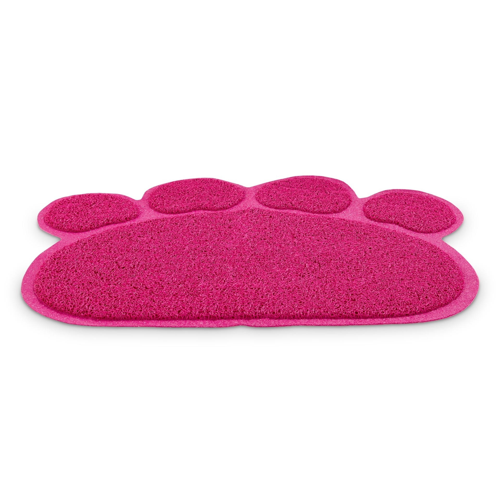 slide 1 of 1, So Phresh Mulberry Paw-Shaped Cat Litter Trapper Mat, 1 ct