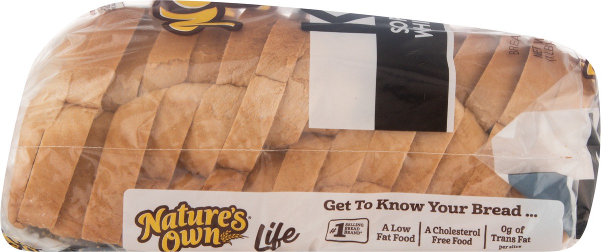 slide 8 of 9, Nature's Own Life Keto Soft White Bread, Net 1 Carb Sliced White Keto Bread, 16 oz Loaf, 16 oz