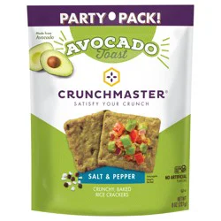 Crunchmaster Avocado Toast Salt & Pepper Party Pack