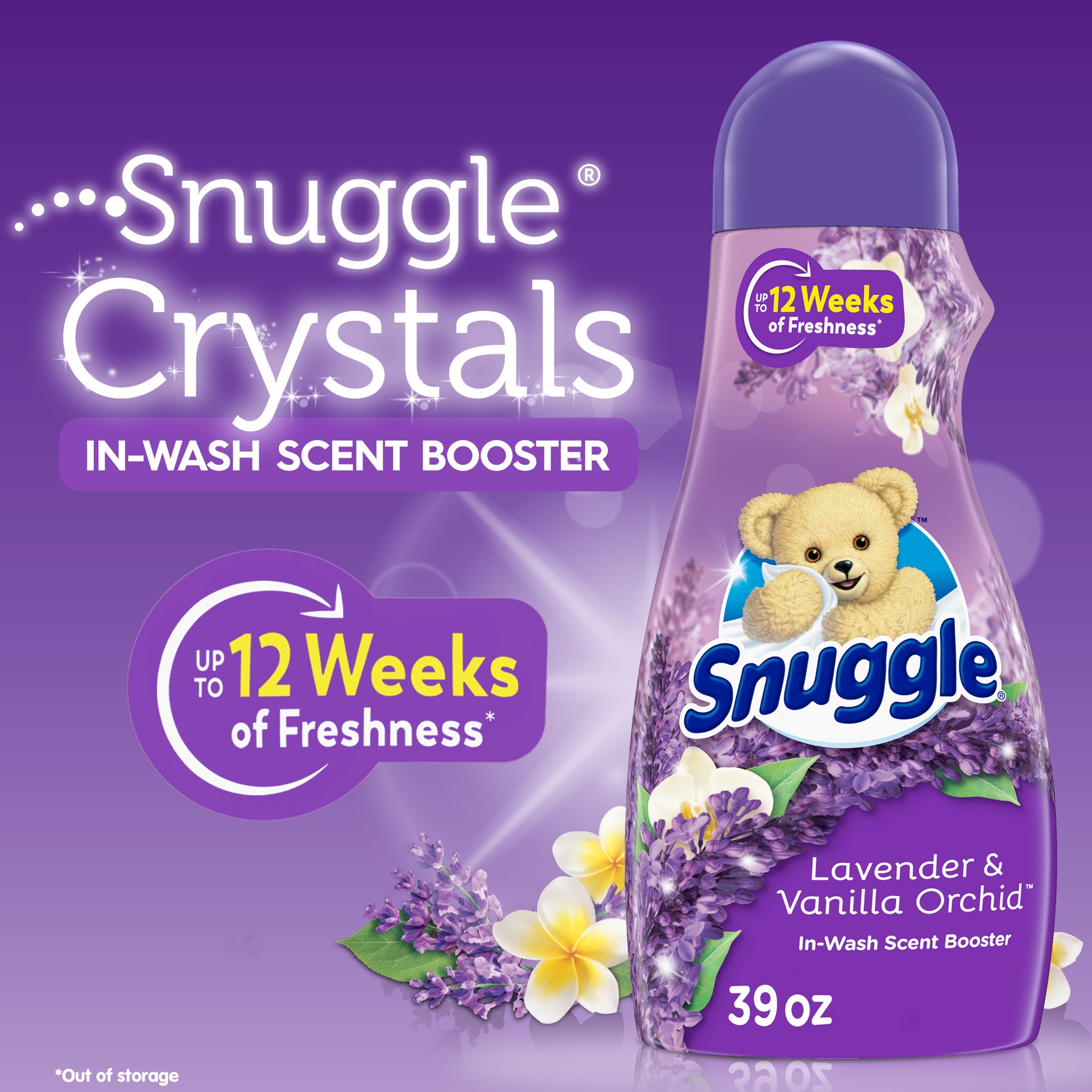 slide 2 of 3, Snuggle Soothing Comfort In-Wash Lavender Breeze Scent Booster 2.43 lb, 2.43 lb