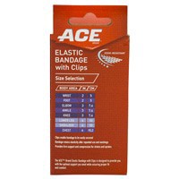 slide 7 of 17, Ace 4-Inch Elastic Bandage With Clips, 4 in