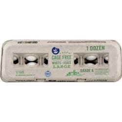 Giant Cage Free Large White Eggs