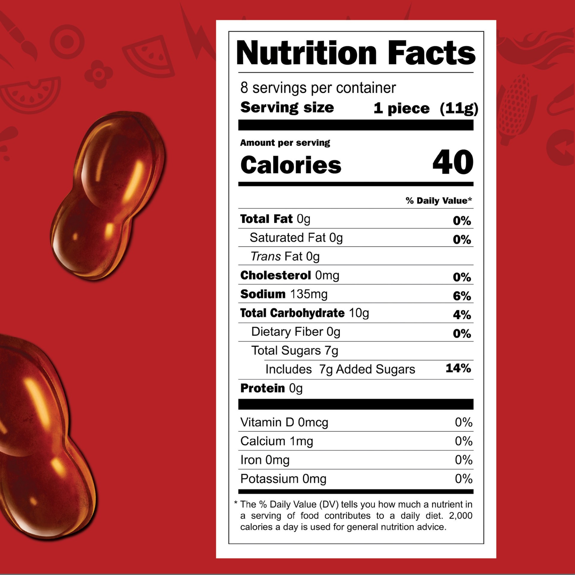 slide 3 of 5, Vero Candy 6 ea, 2.34 oz