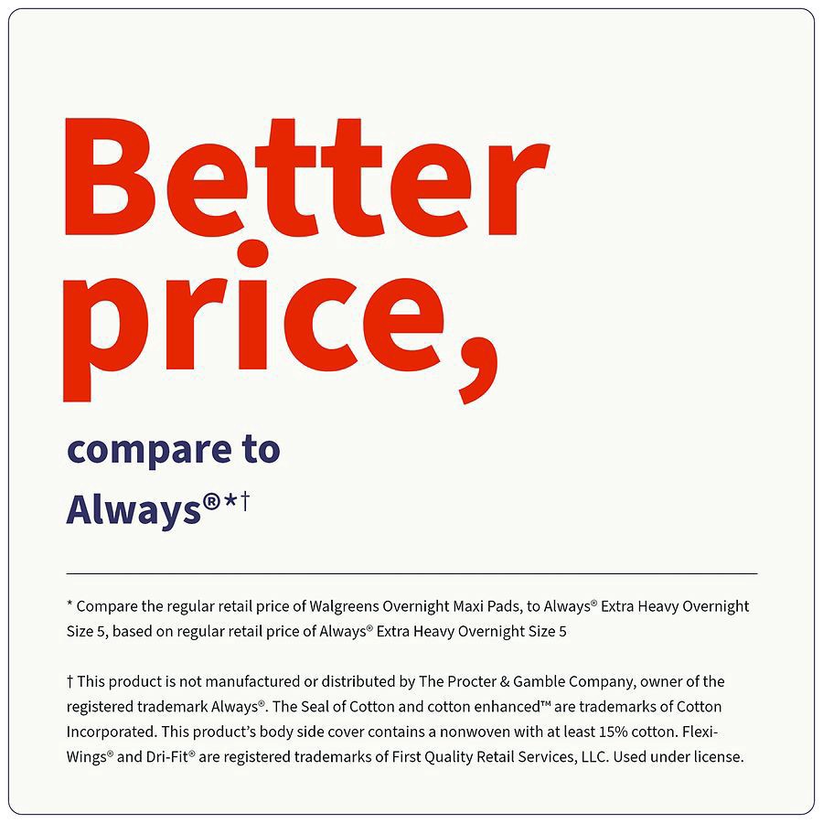 slide 2 of 5, Walgreens Ultra Thin Pads Unscented, 46 ct