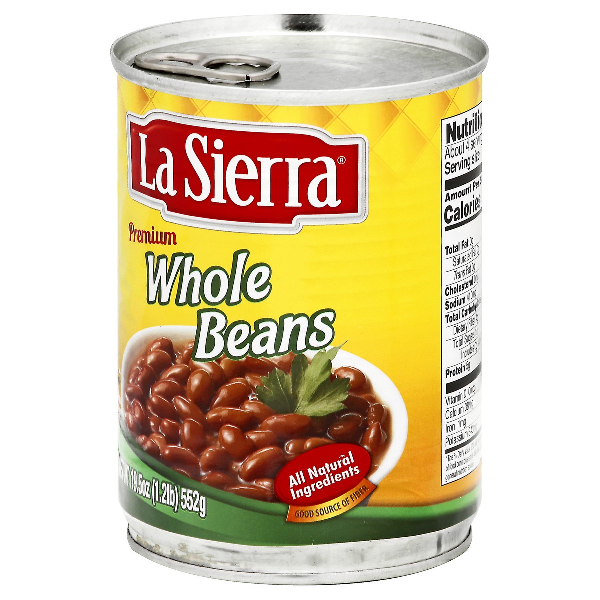 slide 9 of 9, La Sierra Premium Whole Beans 19.5 oz, 19.5 oz