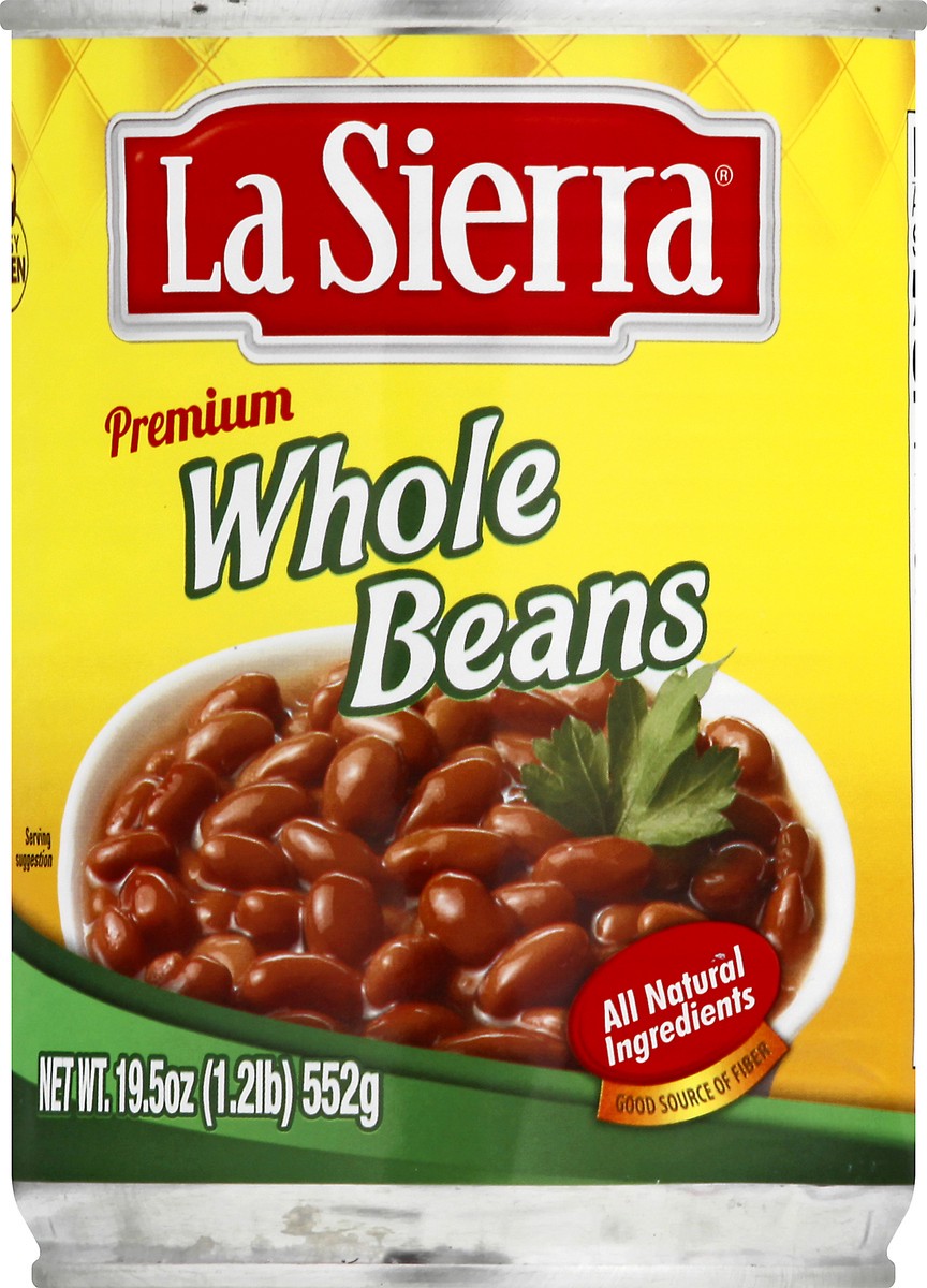 slide 1 of 9, La Sierra Premium Whole Beans 19.5 oz, 19.5 oz