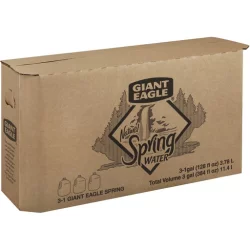 Giant Eagle Spring Water - 3 ct