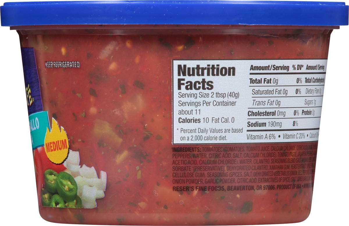 slide 6 of 7, Reser's Salsa, 1 lb