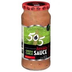 505 Southwestern Flame Roasted Hatch Valley Hot Green Chile Sauce 16 oz