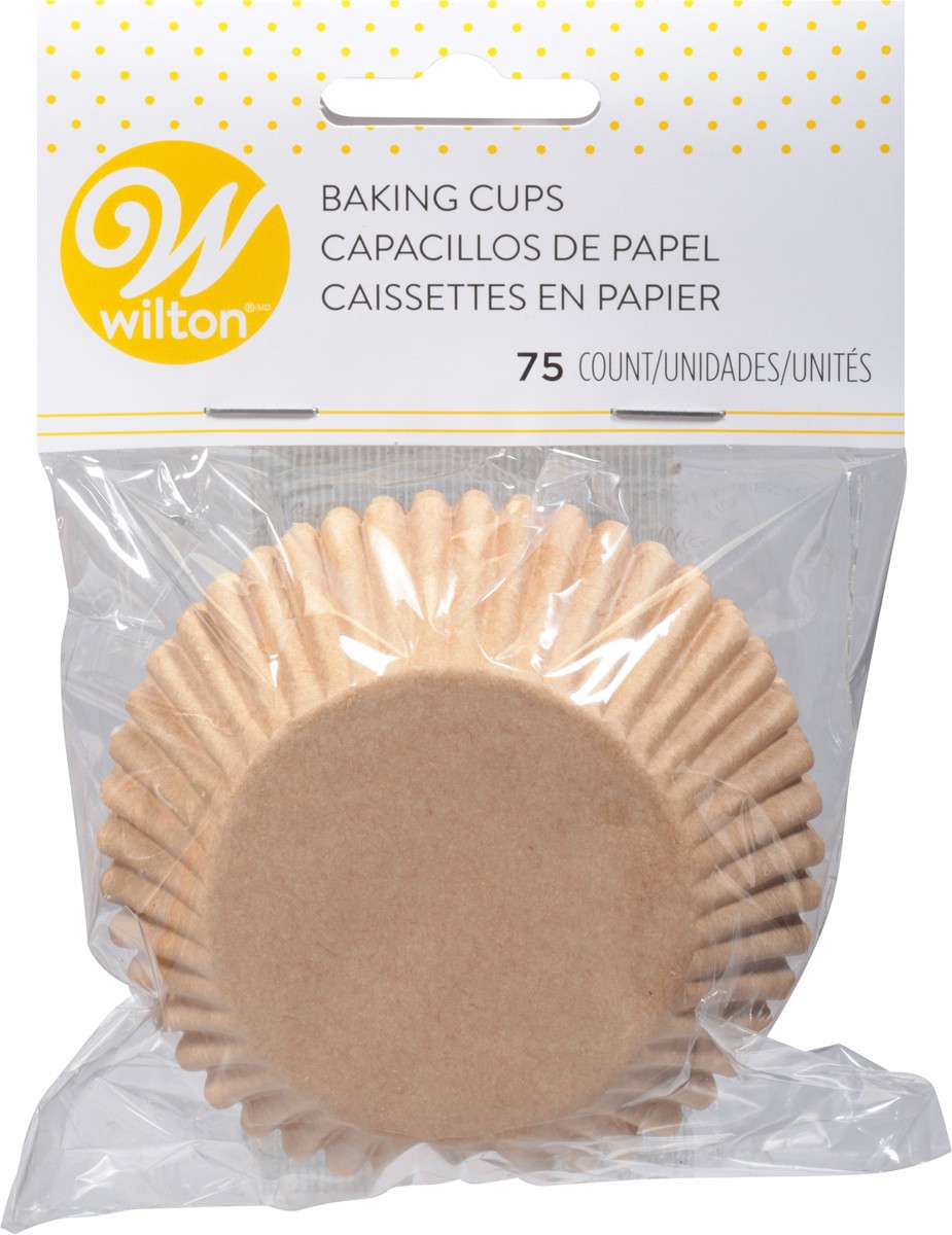 slide 11 of 12, Wilton Kraft Baking Cups 75 Each, 75 ct