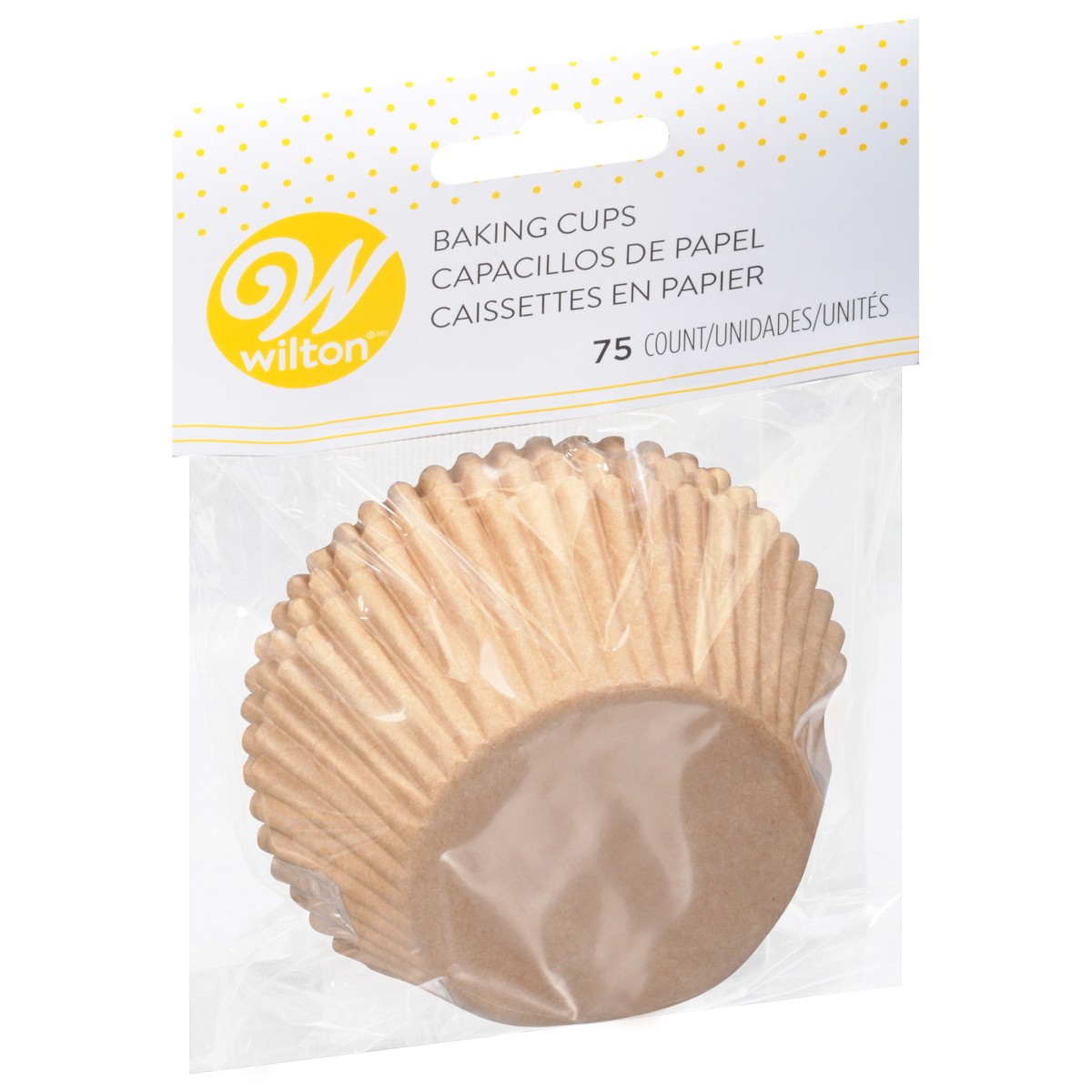 slide 4 of 12, Wilton Kraft Baking Cups 75 Each, 75 ct