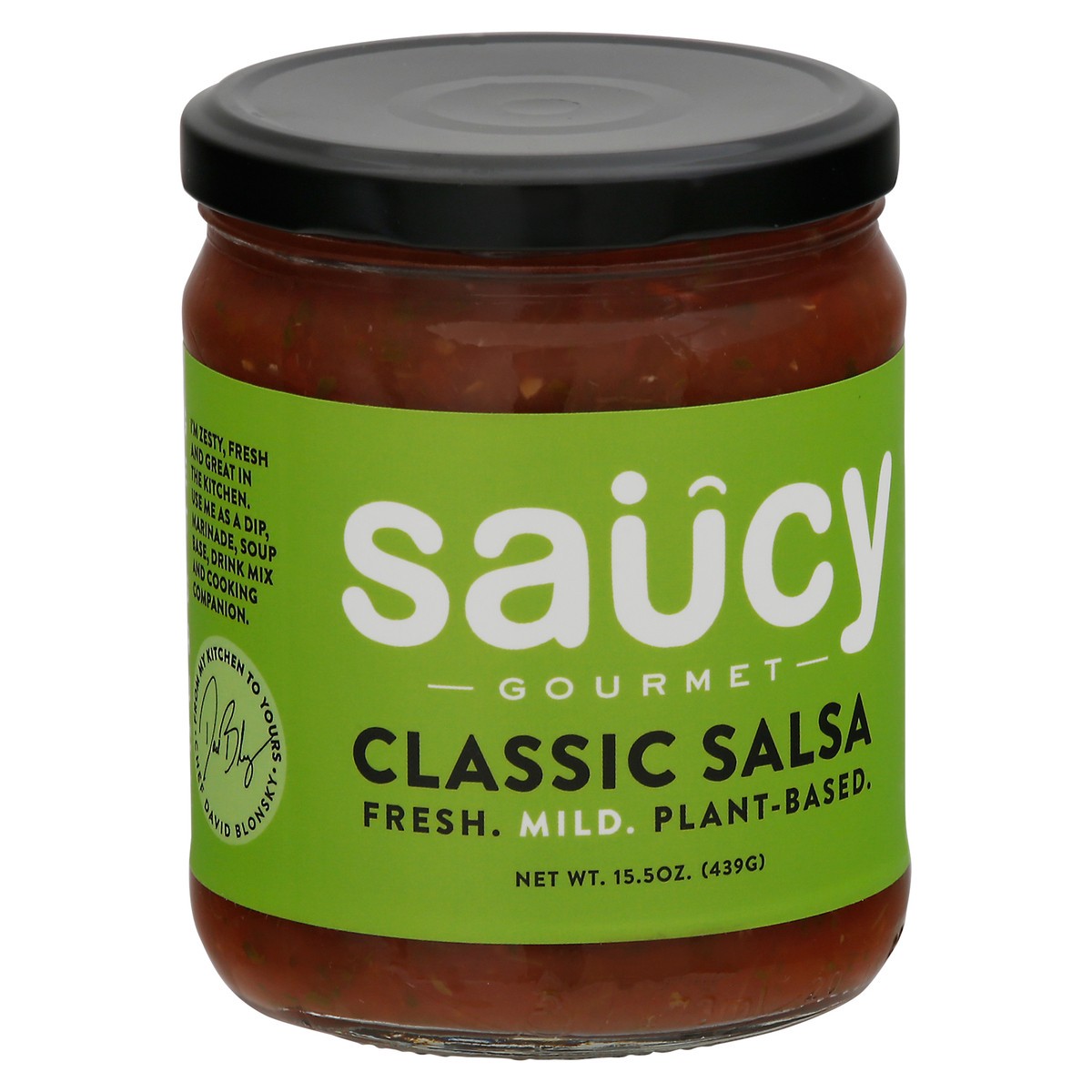 slide 7 of 9, Saucy Mild Gourmet Classic Salsa 15.5 oz, 15.5z