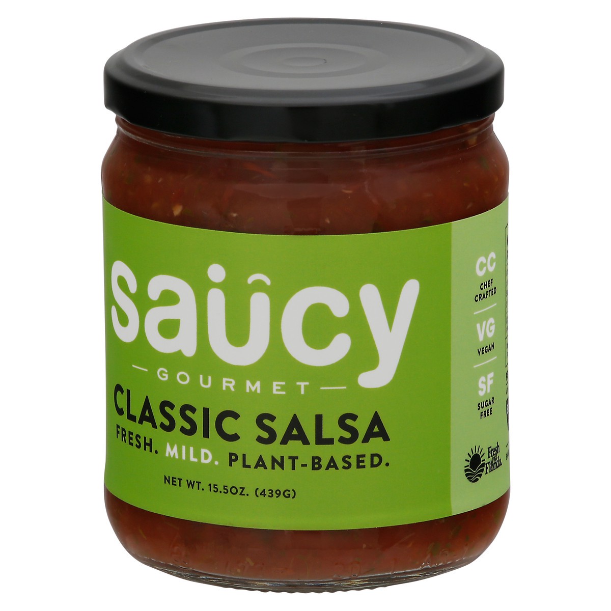 slide 2 of 9, Saucy Mild Gourmet Classic Salsa 15.5 oz, 15.5z