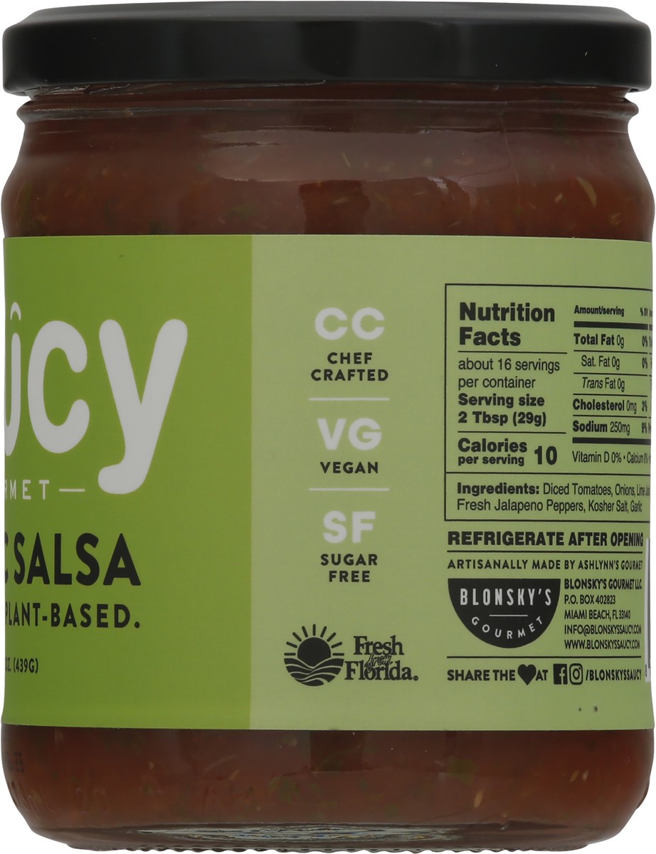 slide 3 of 9, Saucy Mild Gourmet Classic Salsa 15.5 oz, 15.5z