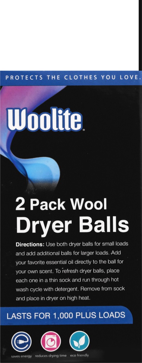 slide 3 of 11, Woolite 2 Pack Wool Dryer Balls 2 ea, 2 ct