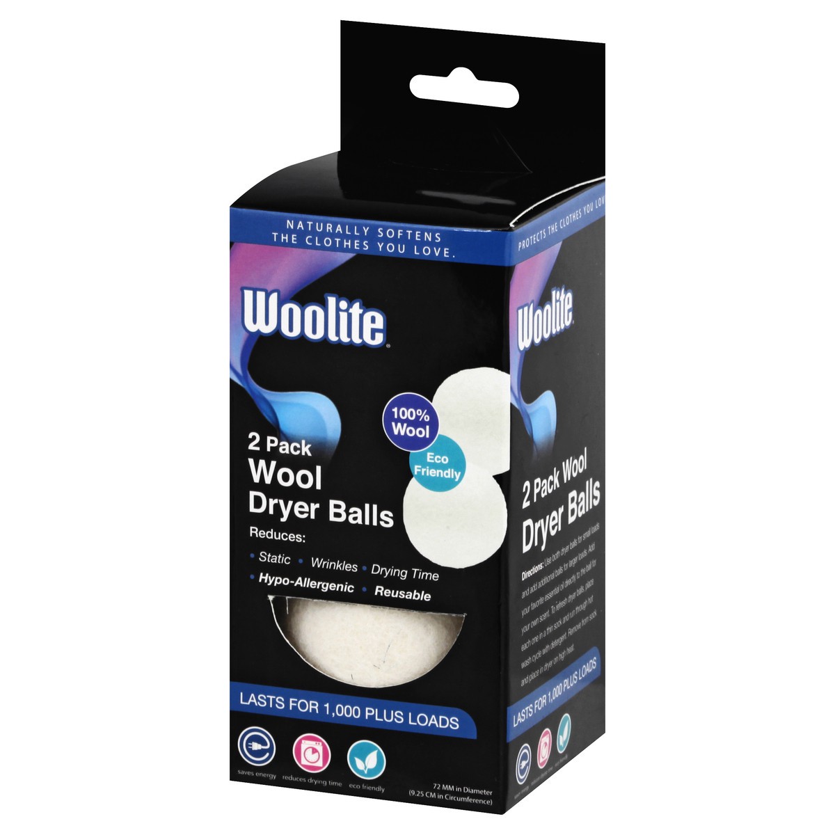 slide 5 of 11, Woolite 2 Pack Wool Dryer Balls 2 ea, 2 ct