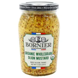 Bornier Organic Whole Grain Dijon Mustard