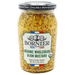 Bornier Organic Whole Grain Dijon Mustard