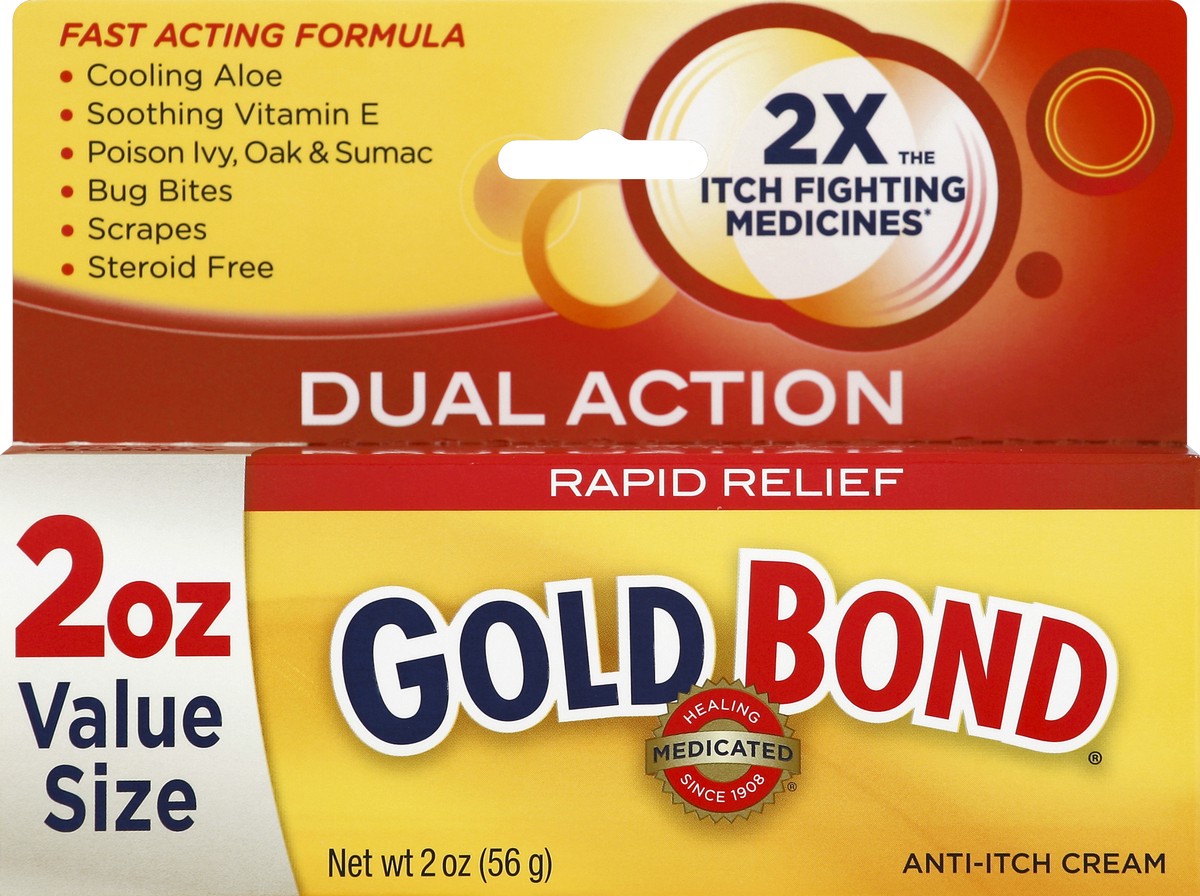 slide 5 of 6, Gold Bond Maximum Relief Anti-Itch Cream, 2 oz