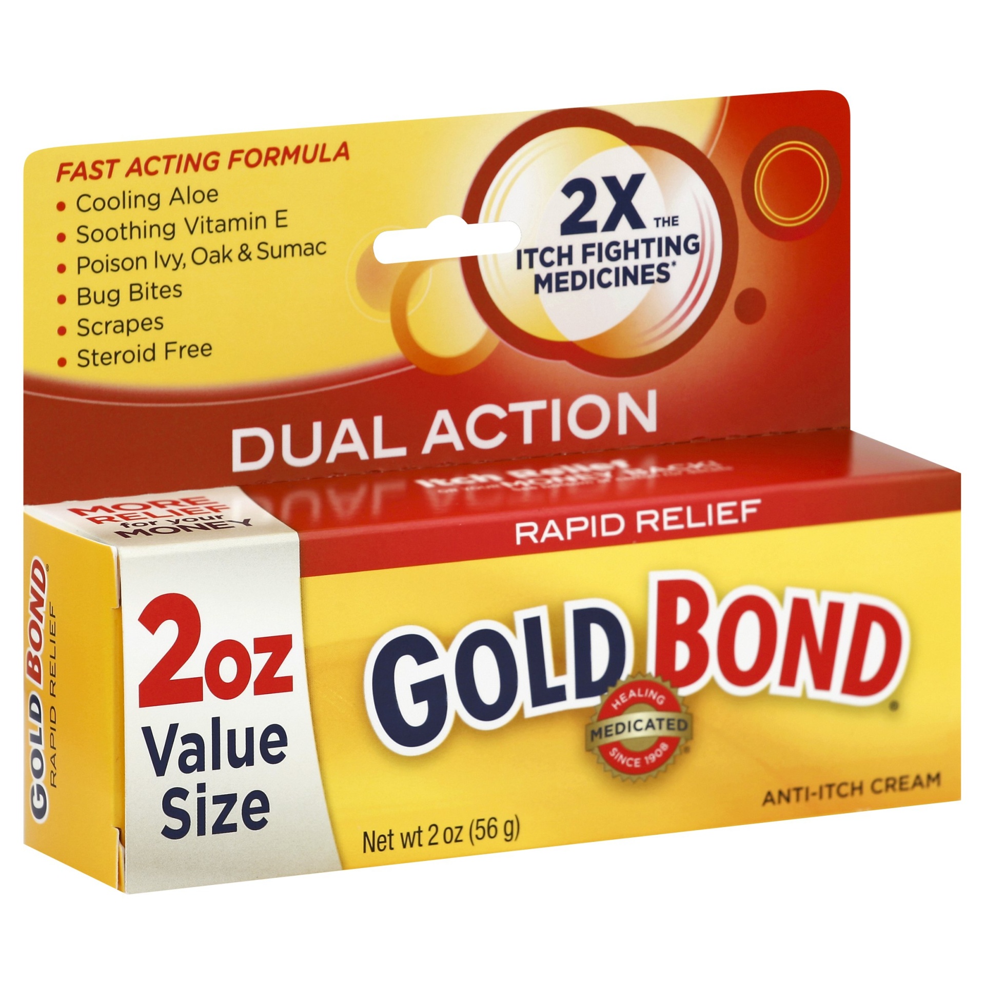 slide 1 of 6, Gold Bond Maximum Relief Anti-Itch Cream, 2 oz