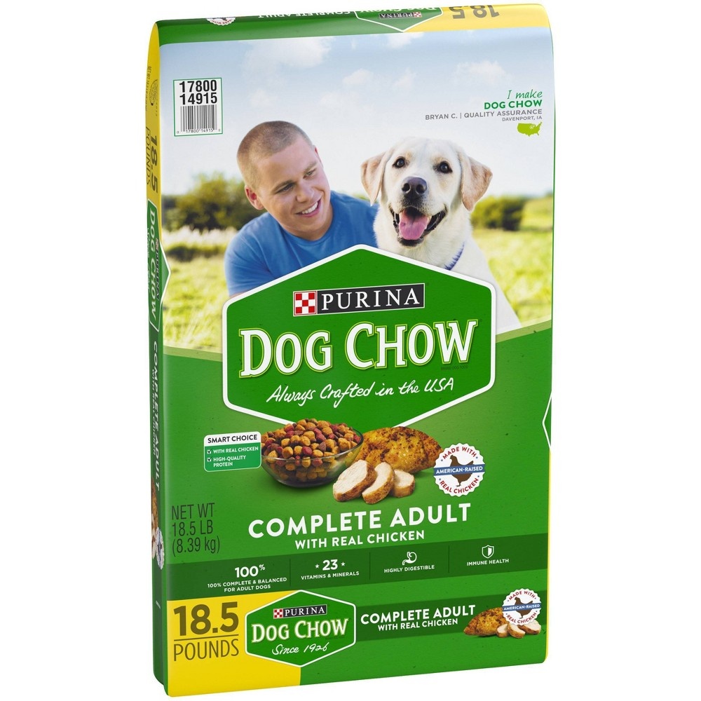 slide 4 of 6, Purina Dog Chow Complete And Balanced Dog Food, 18.5 lb