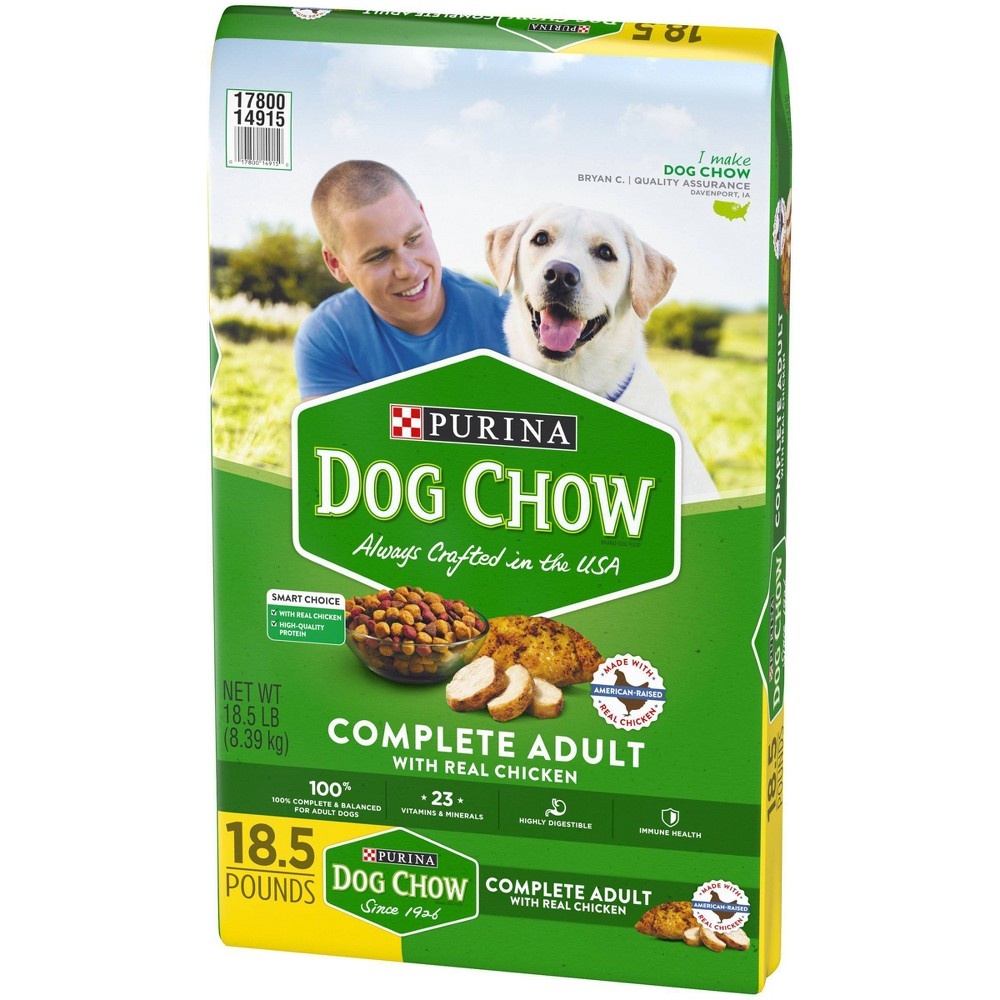 slide 5 of 6, Purina Dog Chow Complete And Balanced Dog Food, 18.5 lb