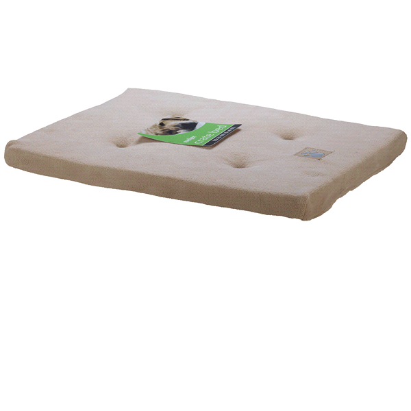 slide 1 of 1, Meijer Pet Mattress, Tan, Small, 1 ct